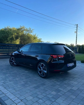 Seat Leon cena 55900 przebieg: 186238, rok produkcji 2015 z Warszawa małe 352